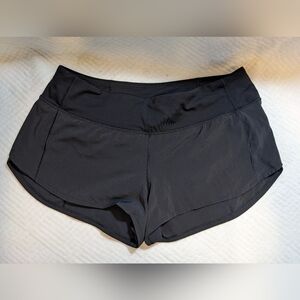 Lululemon Speed Up Low-Rise Lined Shorts Black Size 8
